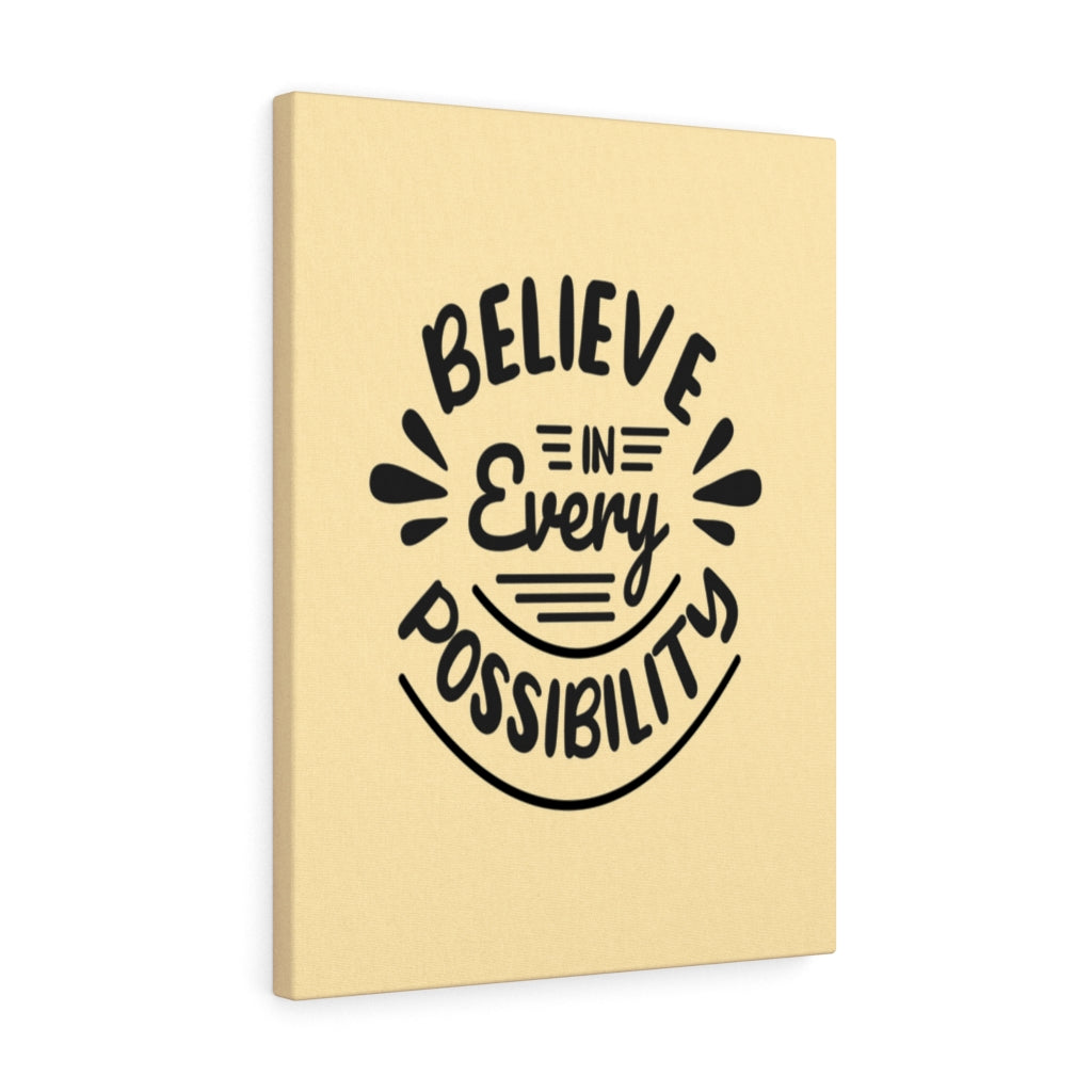 Scripture Walls Inspirational Wall Art Believe In Every Possibility Wall Art Motivation Wall Decor for Home Office Gym Inspiring Success Quote Print Ready to Hang Unframed-Express Your Love Gifts