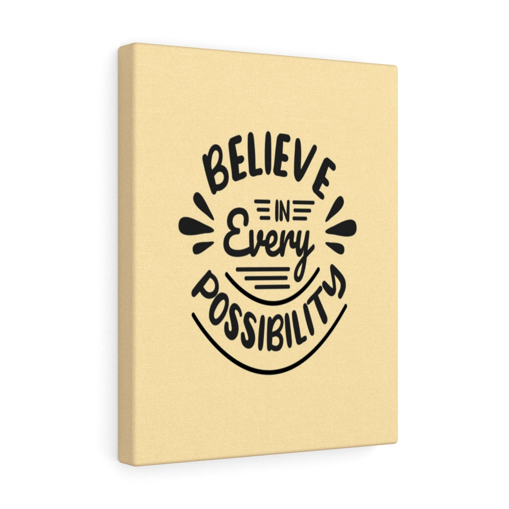 Scripture Walls Inspirational Wall Art Believe In Every Possibility Wall Art Motivation Wall Decor for Home Office Gym Inspiring Success Quote Print Ready to Hang Unframed-Express Your Love Gifts
