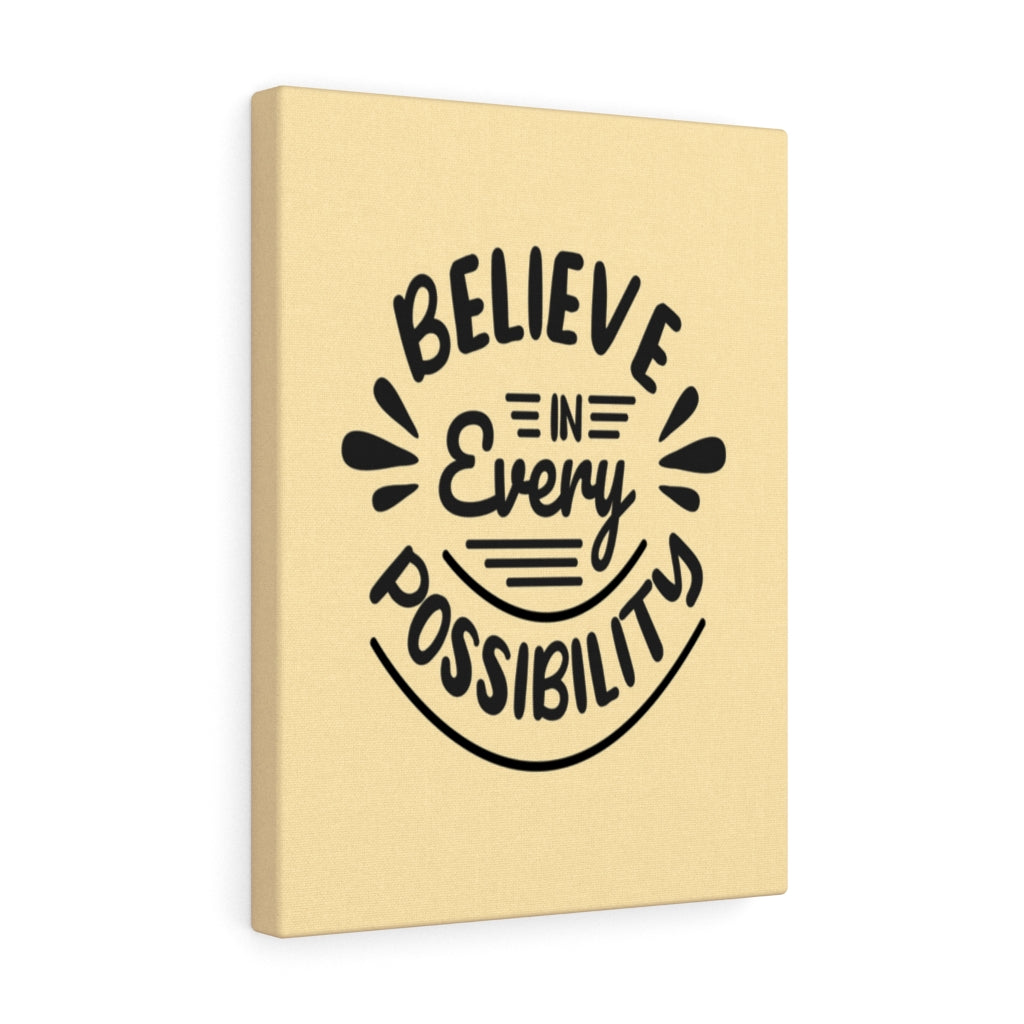 Scripture Walls Inspirational Wall Art Believe In Every Possibility Wall Art Motivation Wall Decor for Home Office Gym Inspiring Success Quote Print Ready to Hang Unframed-Express Your Love Gifts