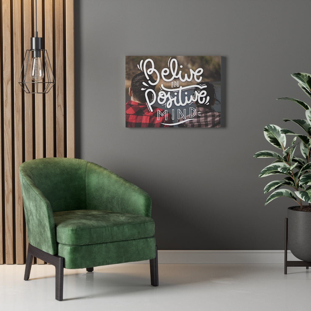 Scripture Walls Inspirational Wall Art Believe In Positive Mind Wall Art Motivational Motto Inspiring Prints Artwork Decor Ready to Hang Unframed-Express Your Love Gifts