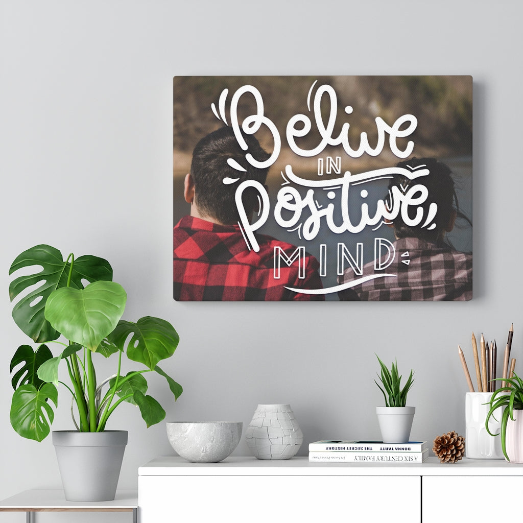 Scripture Walls Inspirational Wall Art Believe In Positive Mind Wall Art Motivational Motto Inspiring Prints Artwork Decor Ready to Hang Unframed-Express Your Love Gifts