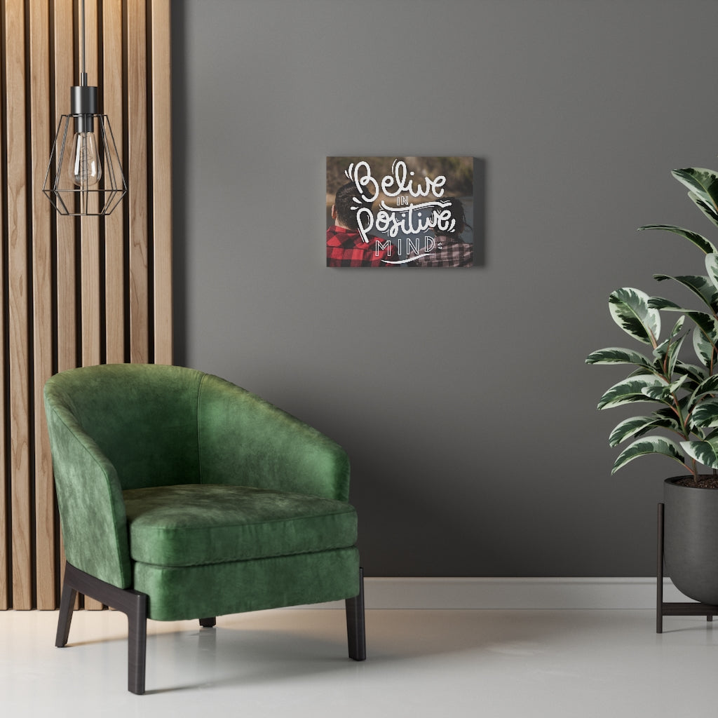 Scripture Walls Inspirational Wall Art Believe In Positive Mind Wall Art Motivational Motto Inspiring Prints Artwork Decor Ready to Hang Unframed-Express Your Love Gifts