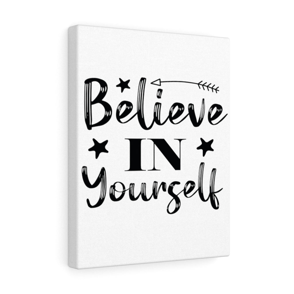 Scripture Walls Inspirational Wall Art Believe In Yourself Stars Wall Art Motivation Wall Decor for Home Office Gym Inspiring Success Quote Print Ready to Hang Unframed-Express Your Love Gifts