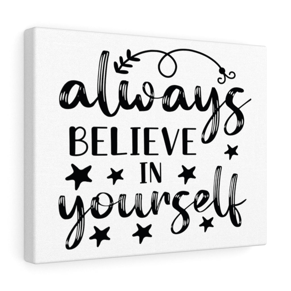 Scripture Walls Inspirational Wall Art Believe In Yourself Wall Art Motivation Wall Decor for Home Office Gym Inspiring Success Quote Print Ready to Hang Unframed-Express Your Love Gifts