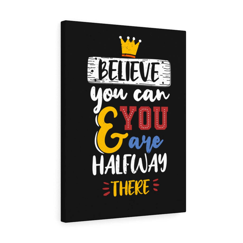 Scripture Walls Inspirational Wall Art Believe You Can Colors Wall Art Motivational Motto Inspiring Prints Artwork Decor Ready to Hang Unframed-Express Your Love Gifts
