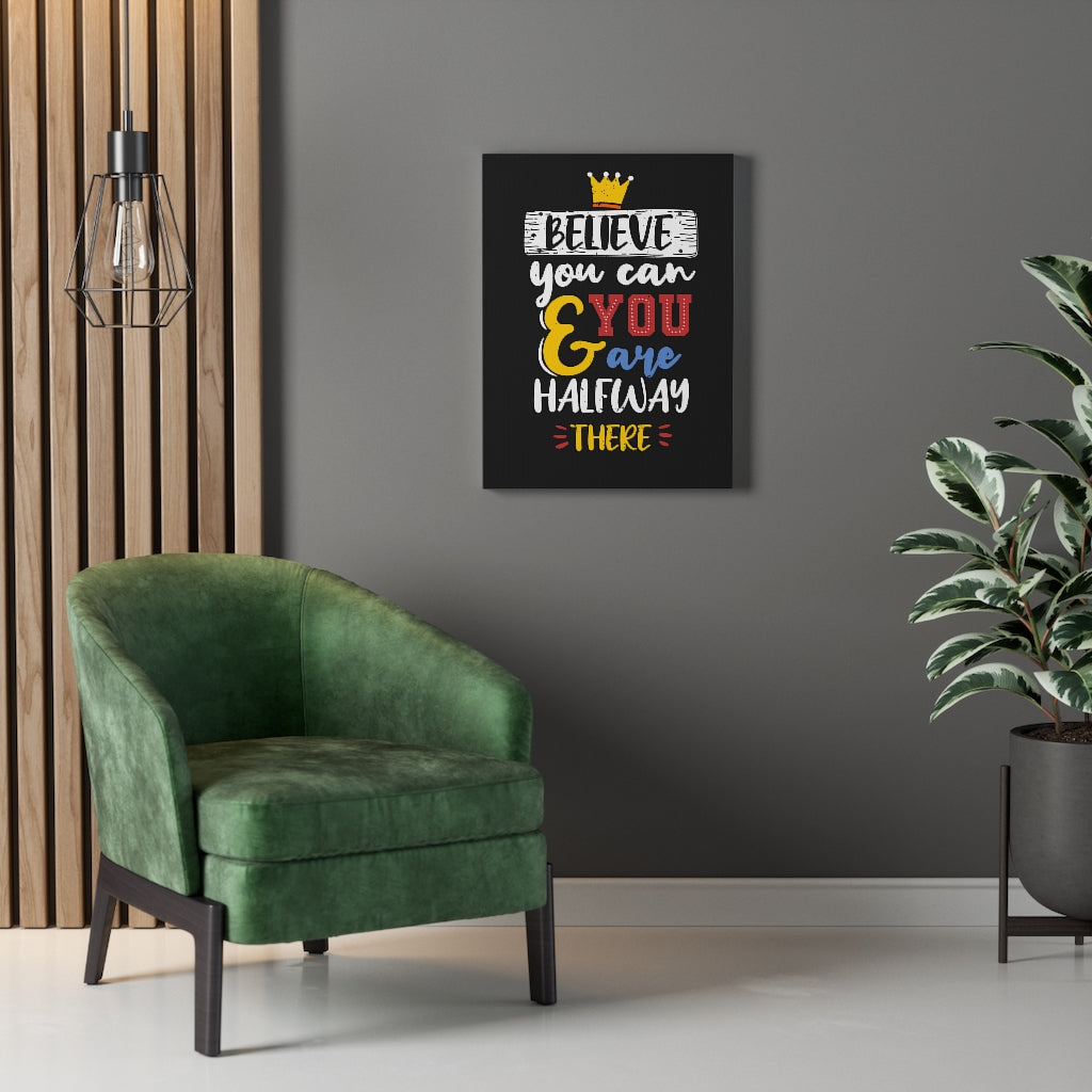 Scripture Walls Inspirational Wall Art Believe You Can Colors Wall Art Motivational Motto Inspiring Prints Artwork Decor Ready to Hang Unframed-Express Your Love Gifts