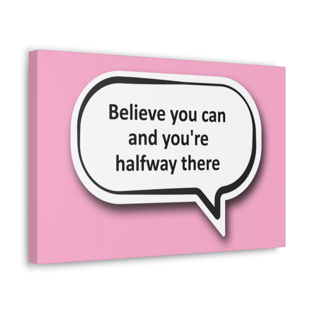 Scripture Walls Inspirational Wall Art Believe You Can Motivation Wall Decor for Home Office Gym Inspiring Success Quote Print Ready to Hang Unframed-Express Your Love Gifts