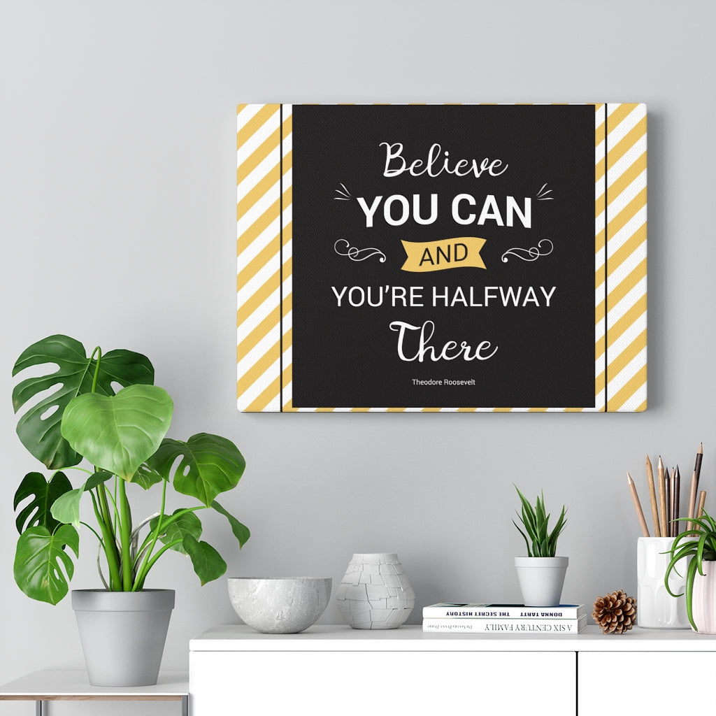 Scripture Walls Inspirational Wall Art Believe You Can Wall Art Motivational Motto Inspiring Prints Artwork Decor Ready to Hang Unframed-Express Your Love Gifts
