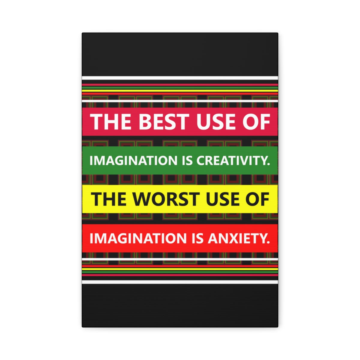 Scripture Walls Inspirational Wall Art Best Imagination Is Creativity Motivation Wall Decor for Home Office Gym Inspiring Success Quote Print Ready to Hang Unframed-Express Your Love Gifts