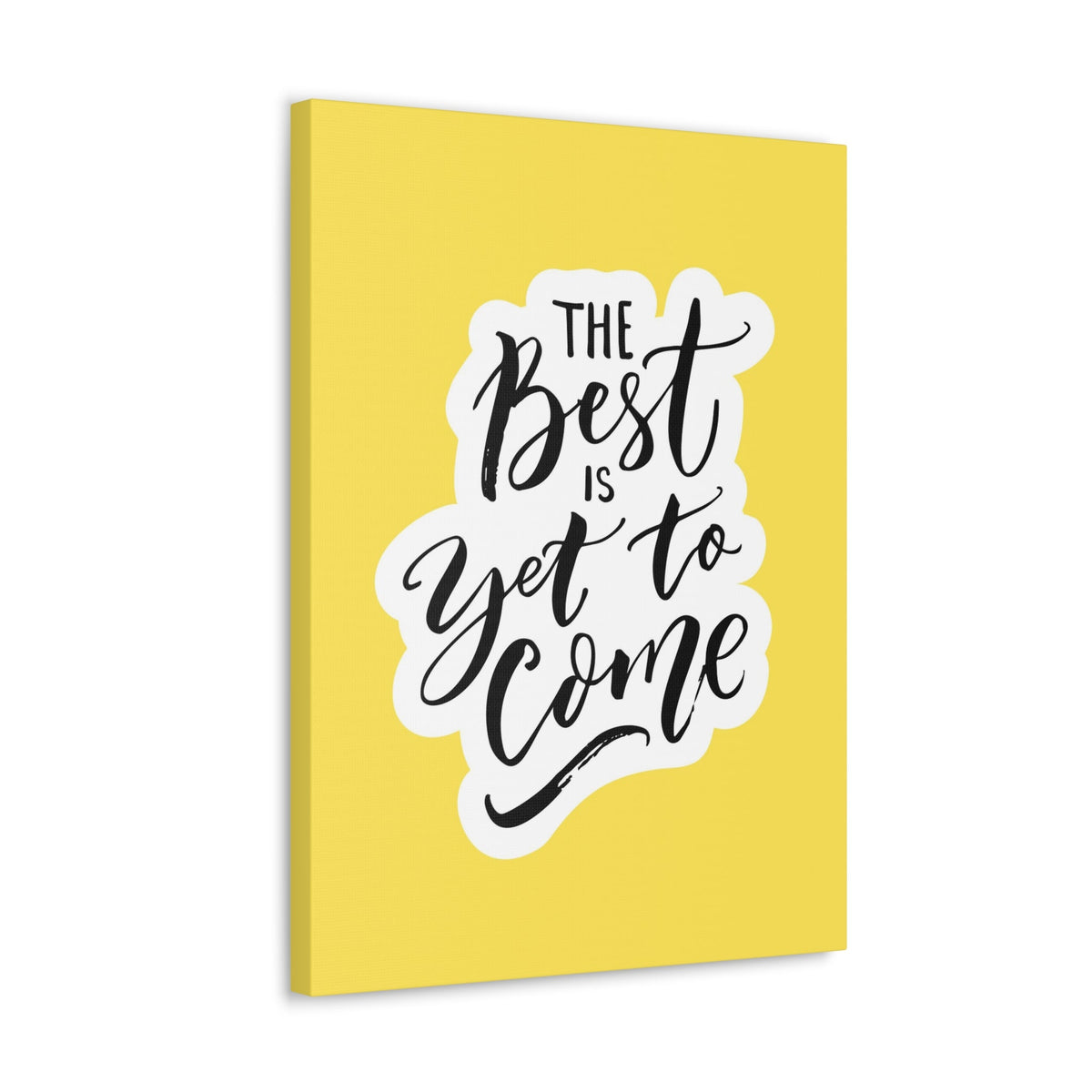 Scripture Walls Inspirational Wall Art Best Is Yet To Come Motivation Wall Decor for Home Office Gym Inspiring Success Quote Print Ready to Hang Unframed-Express Your Love Gifts