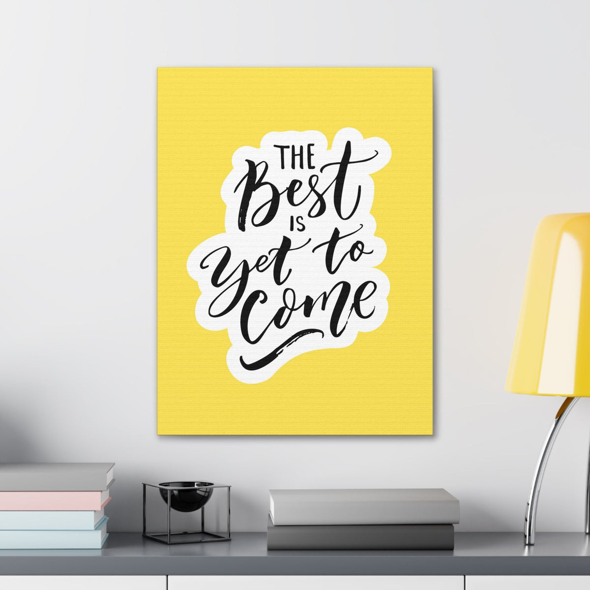 Scripture Walls Inspirational Wall Art Best Is Yet To Come Motivation Wall Decor for Home Office Gym Inspiring Success Quote Print Ready to Hang Unframed-Express Your Love Gifts