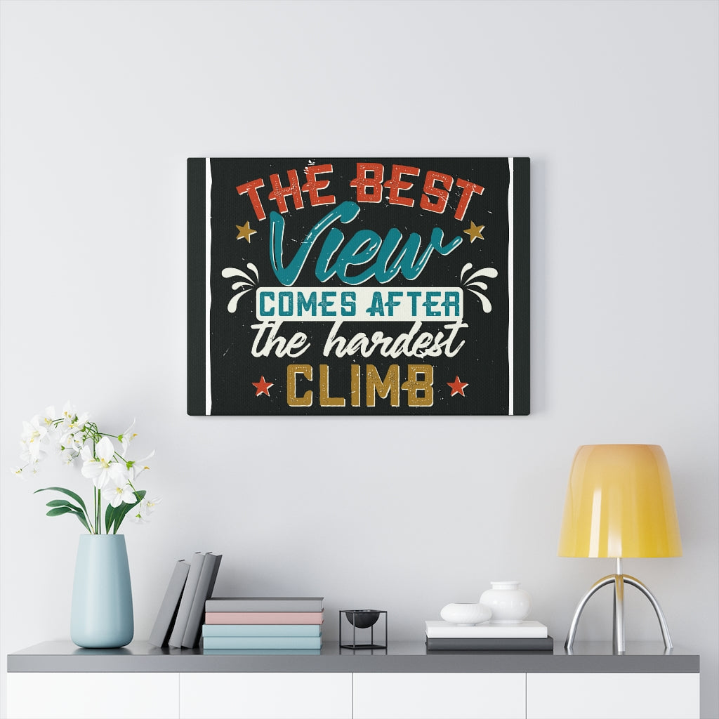 Scripture Walls Inspirational Wall Art Best View Wall Art Motivational Motto Inspiring Prints Artwork Decor Ready to Hang Unframed-Express Your Love Gifts