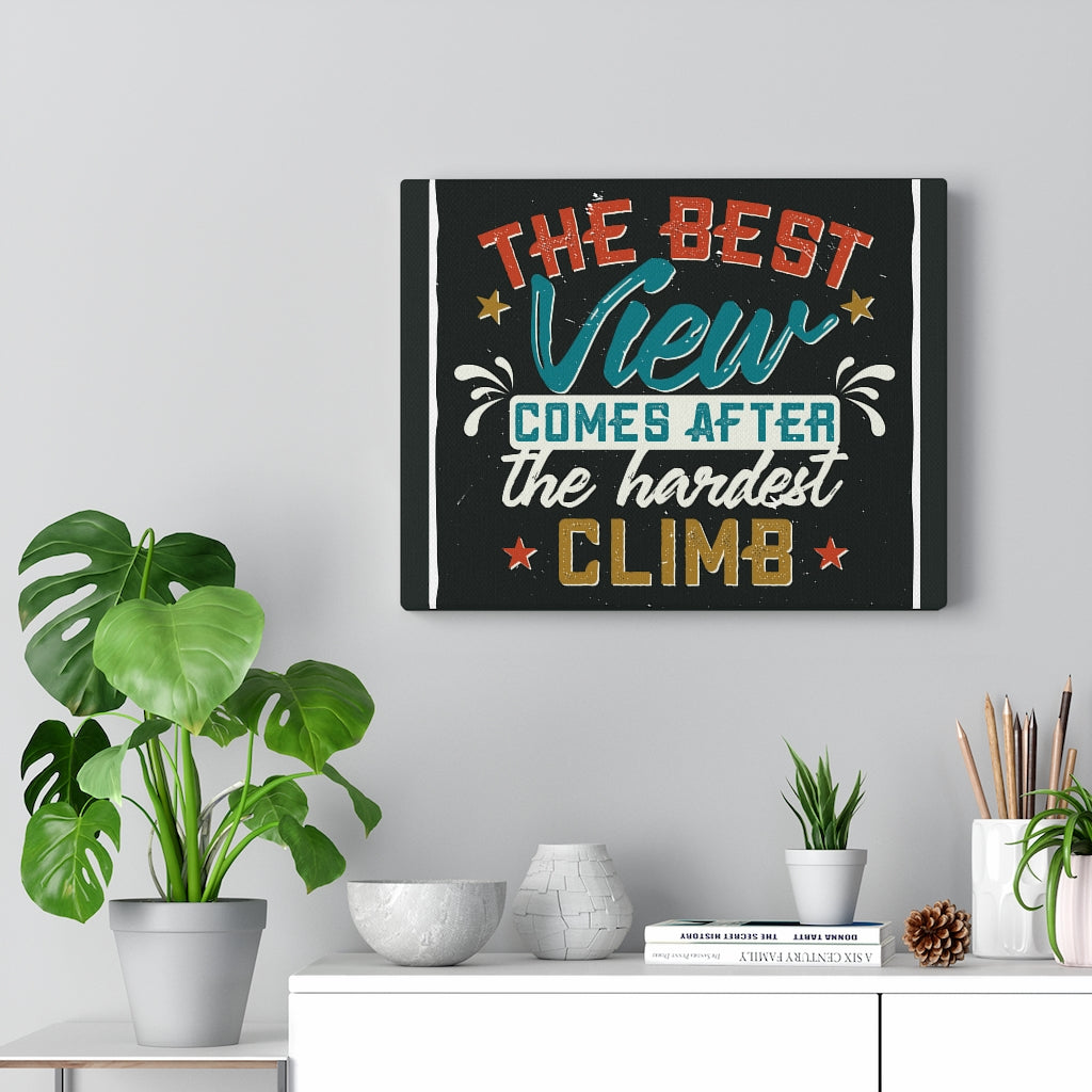 Scripture Walls Inspirational Wall Art Best View Wall Art Motivational Motto Inspiring Prints Artwork Decor Ready to Hang Unframed-Express Your Love Gifts