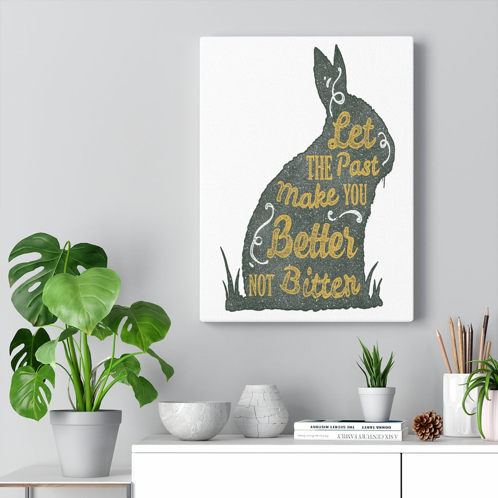 Scripture Walls Inspirational Wall Art Better Not Bitter Wall Art Motivation Wall Decor for Home Office Gym Inspiring Success Quote Print Ready to Hang Unframed-Express Your Love Gifts
