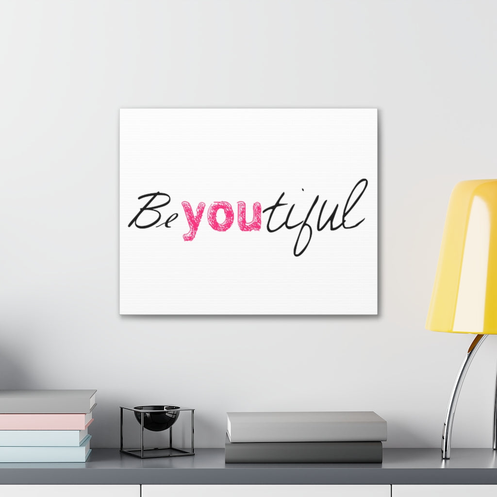 Scripture Walls Inspirational Wall Art Beyoutiful Motivation Wall Decor for Home Office Gym Inspiring Success Quote Print Ready to Hang Unframed-Express Your Love Gifts