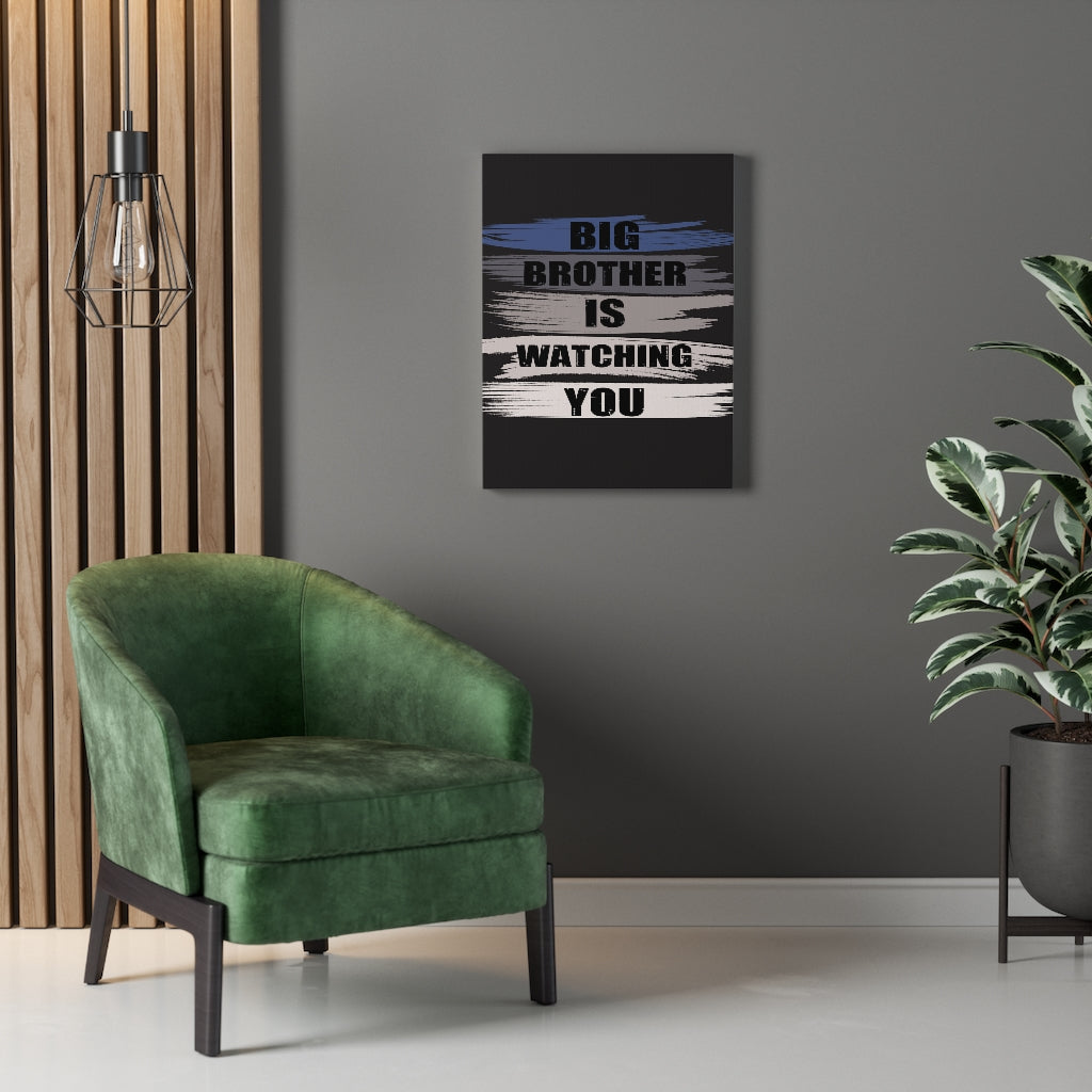 Scripture Walls Inspirational Wall Art Big Brother Is Watching Wall Art Motivation Wall Decor for Home Office Gym Inspiring Success Quote Print Ready to Hang Unframed-Express Your Love Gifts