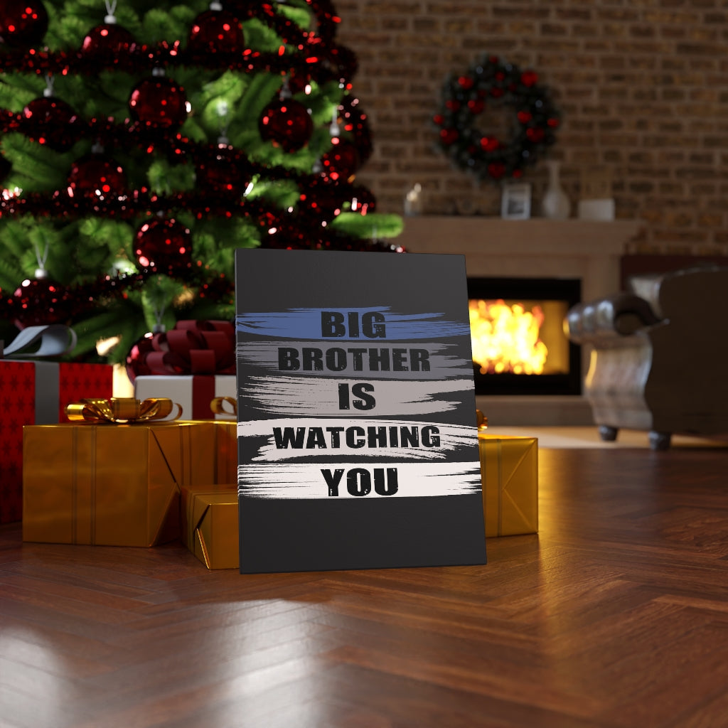 Scripture Walls Inspirational Wall Art Big Brother Is Watching Wall Art Motivation Wall Decor for Home Office Gym Inspiring Success Quote Print Ready to Hang Unframed-Express Your Love Gifts