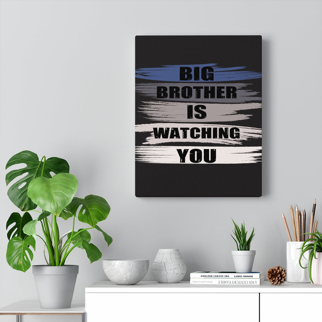 Scripture Walls Inspirational Wall Art Big Brother Is Watching Wall Art Motivation Wall Decor for Home Office Gym Inspiring Success Quote Print Ready to Hang Unframed-Express Your Love Gifts