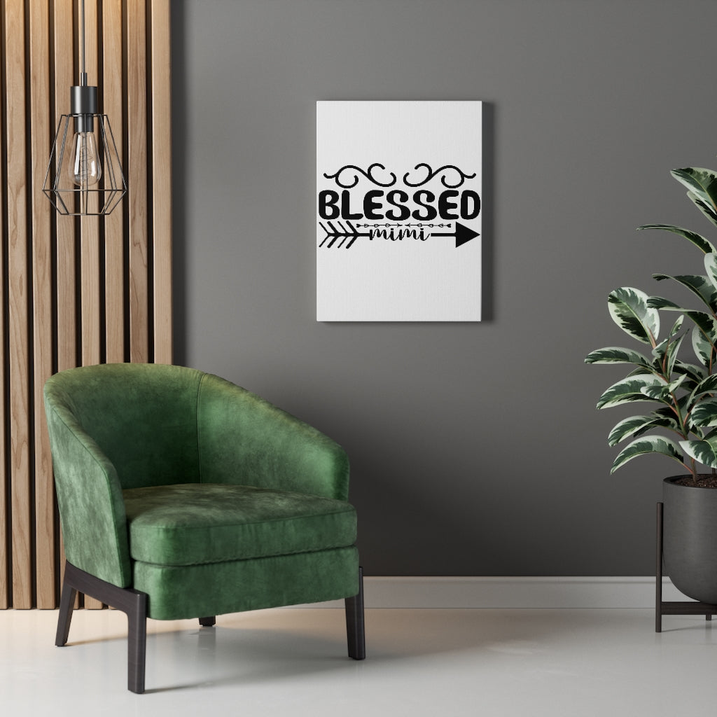 Scripture Walls Inspirational Wall Art Blessed Mimi Arrow Wall Art Motivation Wall Decor for Home Office Gym Inspiring Success Quote Print Ready to Hang Unframed-Express Your Love Gifts