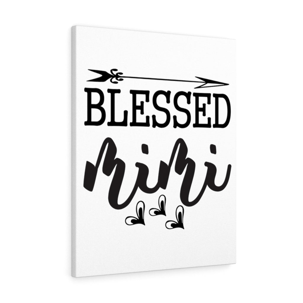 Scripture Walls Inspirational Wall Art Blessed Mimi Wall Art Motivation Wall Decor for Home Office Gym Inspiring Success Quote Print Ready to Hang Unframed-Express Your Love Gifts