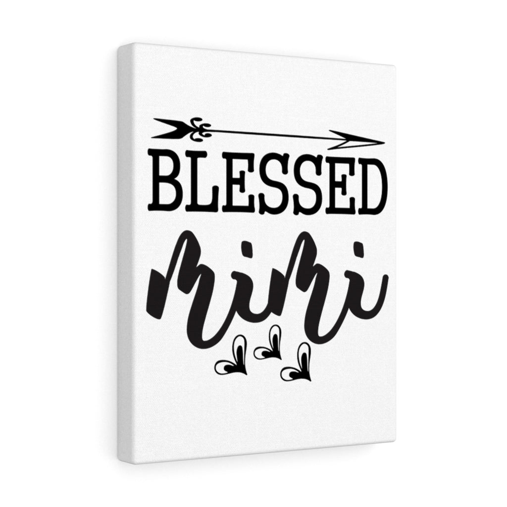 Scripture Walls Inspirational Wall Art Blessed Mimi Wall Art Motivation Wall Decor for Home Office Gym Inspiring Success Quote Print Ready to Hang Unframed-Express Your Love Gifts