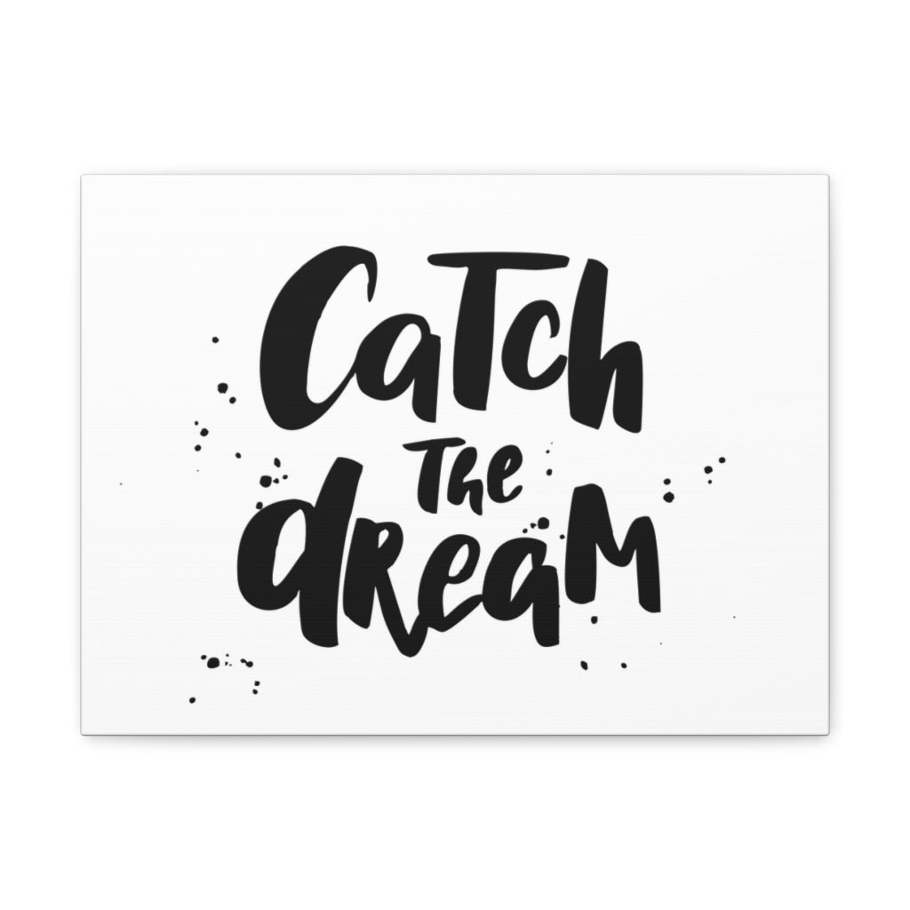 Scripture Walls Inspirational Wall Art Catch The Dream Motivation Wall Decor for Home Office Gym Inspiring Success Quote Print Ready to Hang Unframed-Express Your Love Gifts
