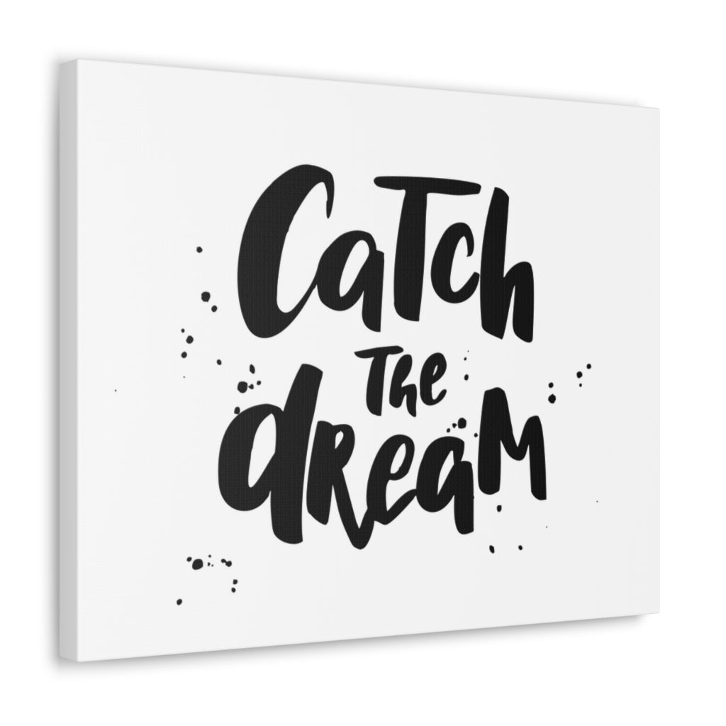 Scripture Walls Inspirational Wall Art Catch The Dream Motivation Wall Decor for Home Office Gym Inspiring Success Quote Print Ready to Hang Unframed-Express Your Love Gifts