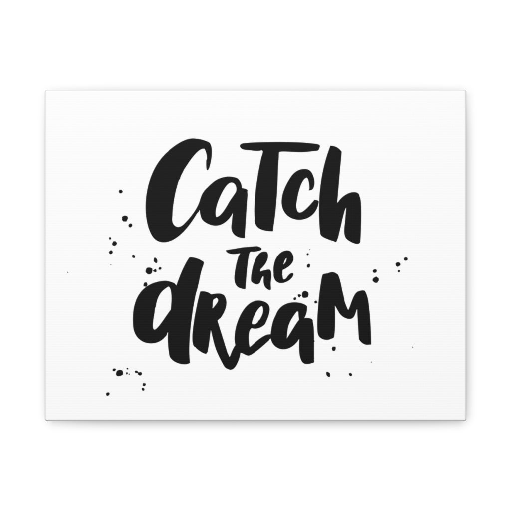 Scripture Walls Inspirational Wall Art Catch The Dream Motivation Wall Decor for Home Office Gym Inspiring Success Quote Print Ready to Hang Unframed-Express Your Love Gifts