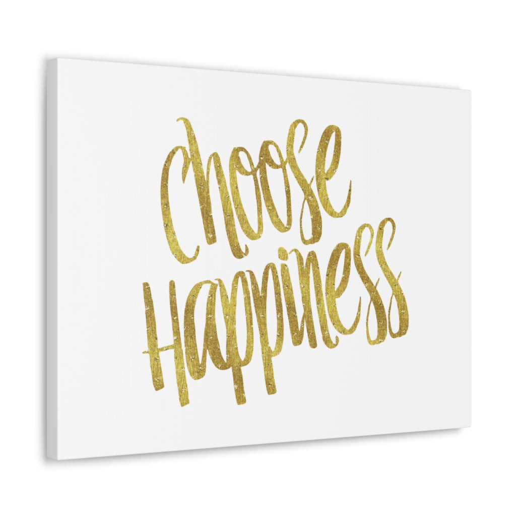 Scripture Walls Inspirational Wall Art Choose Happiness Motivation Wall Decor for Home Office Gym Inspiring Success Quote Print Ready to Hang Unframed-Express Your Love Gifts