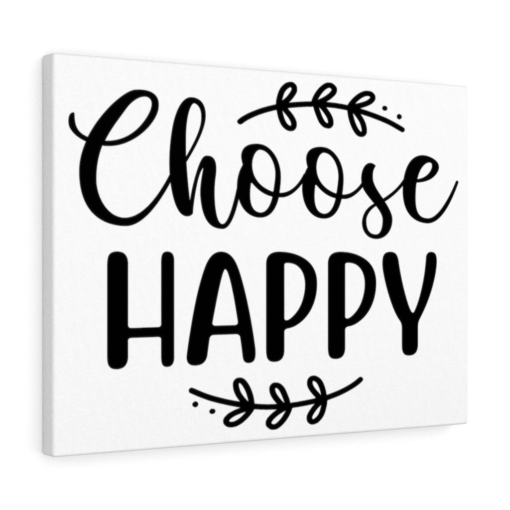 Scripture Walls Inspirational Wall Art Choose Happy Wall Art Motivation Wall Decor for Home Office Gym Inspiring Success Quote Print Ready to Hang Unframed-Express Your Love Gifts