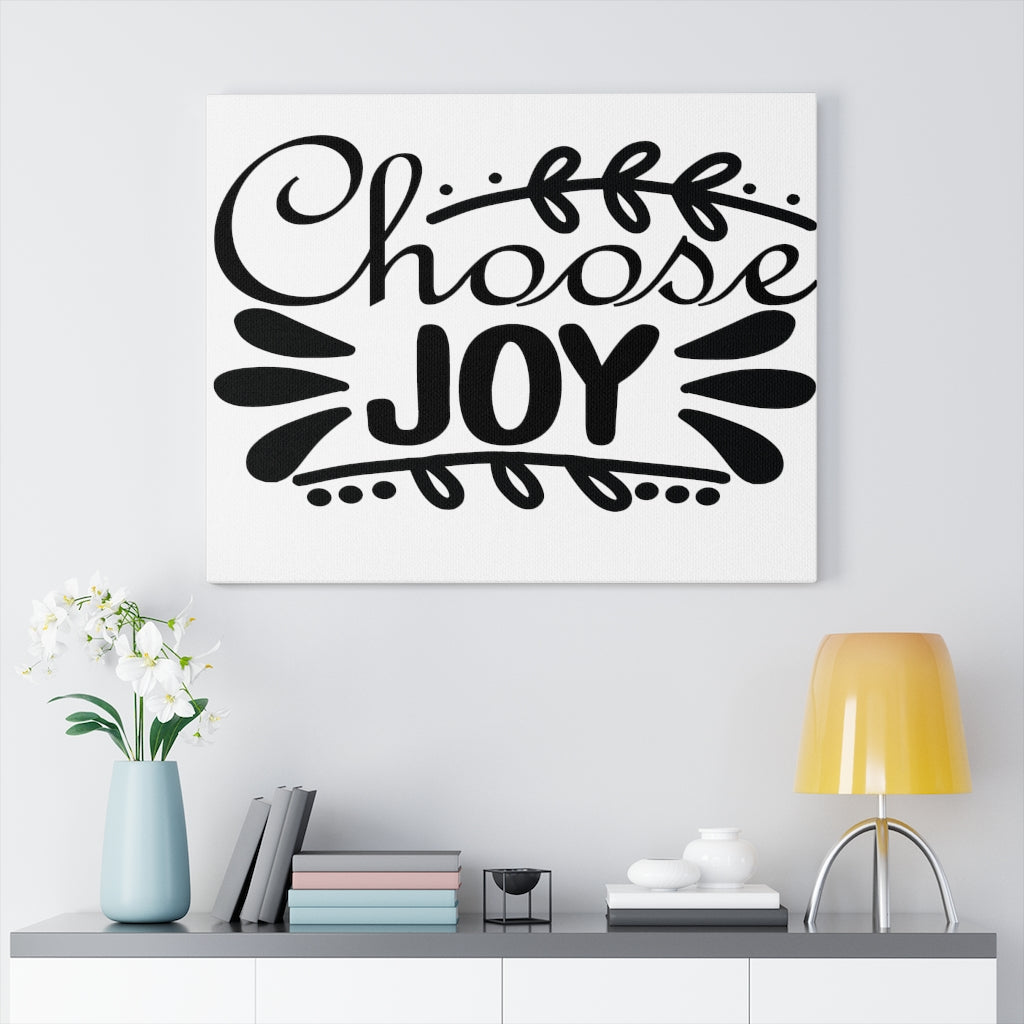 Scripture Walls Inspirational Wall Art Choose Joy Leaves Wall Art Motivation Wall Decor for Home Office Gym Inspiring Success Quote Print Ready to Hang Unframed-Express Your Love Gifts