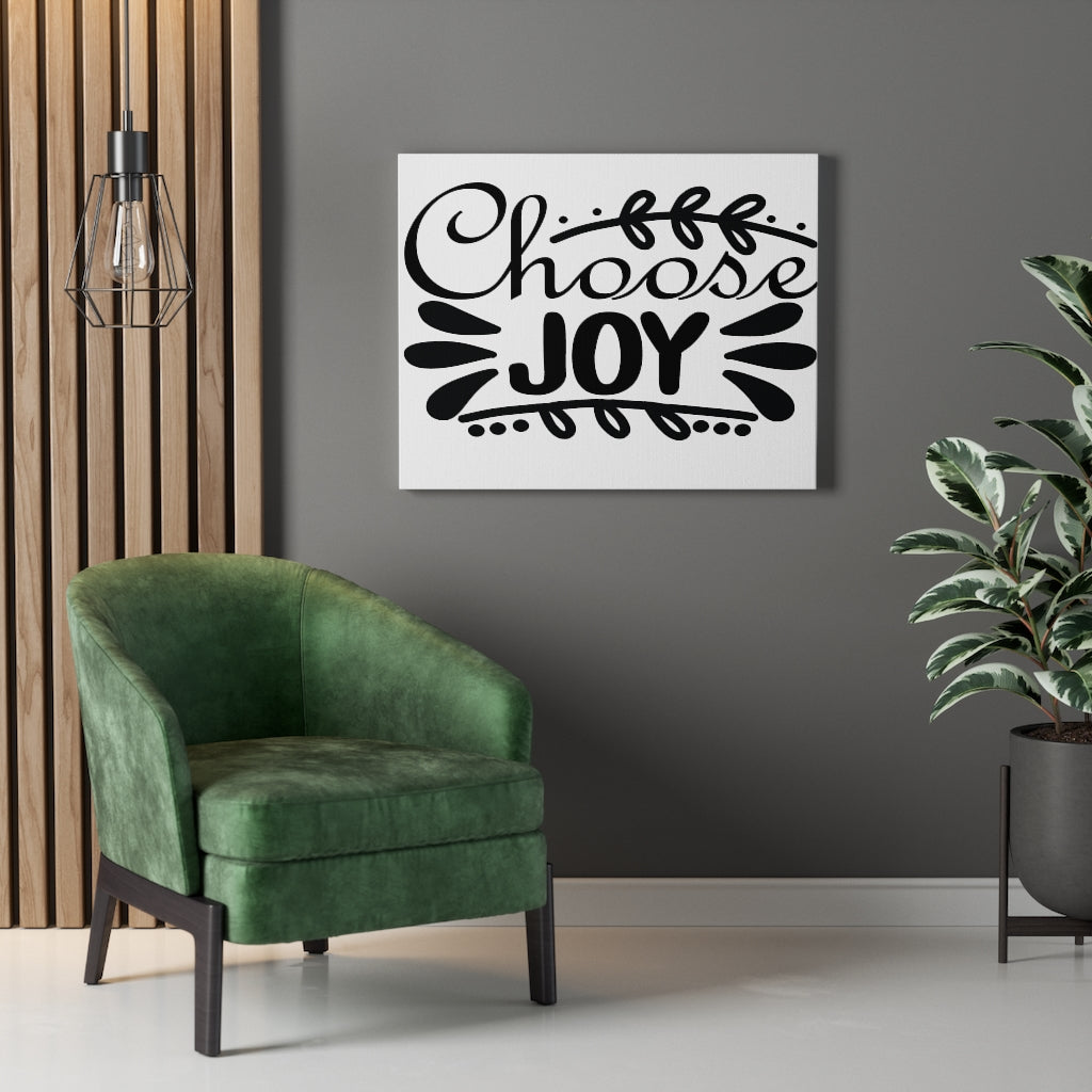 Scripture Walls Inspirational Wall Art Choose Joy Leaves Wall Art Motivation Wall Decor for Home Office Gym Inspiring Success Quote Print Ready to Hang Unframed-Express Your Love Gifts