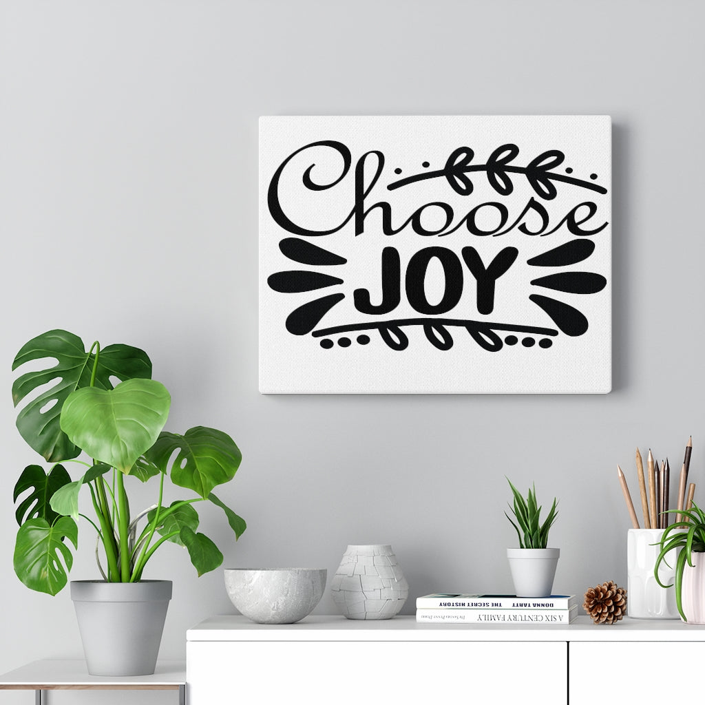 Scripture Walls Inspirational Wall Art Choose Joy Leaves Wall Art Motivation Wall Decor for Home Office Gym Inspiring Success Quote Print Ready to Hang Unframed-Express Your Love Gifts