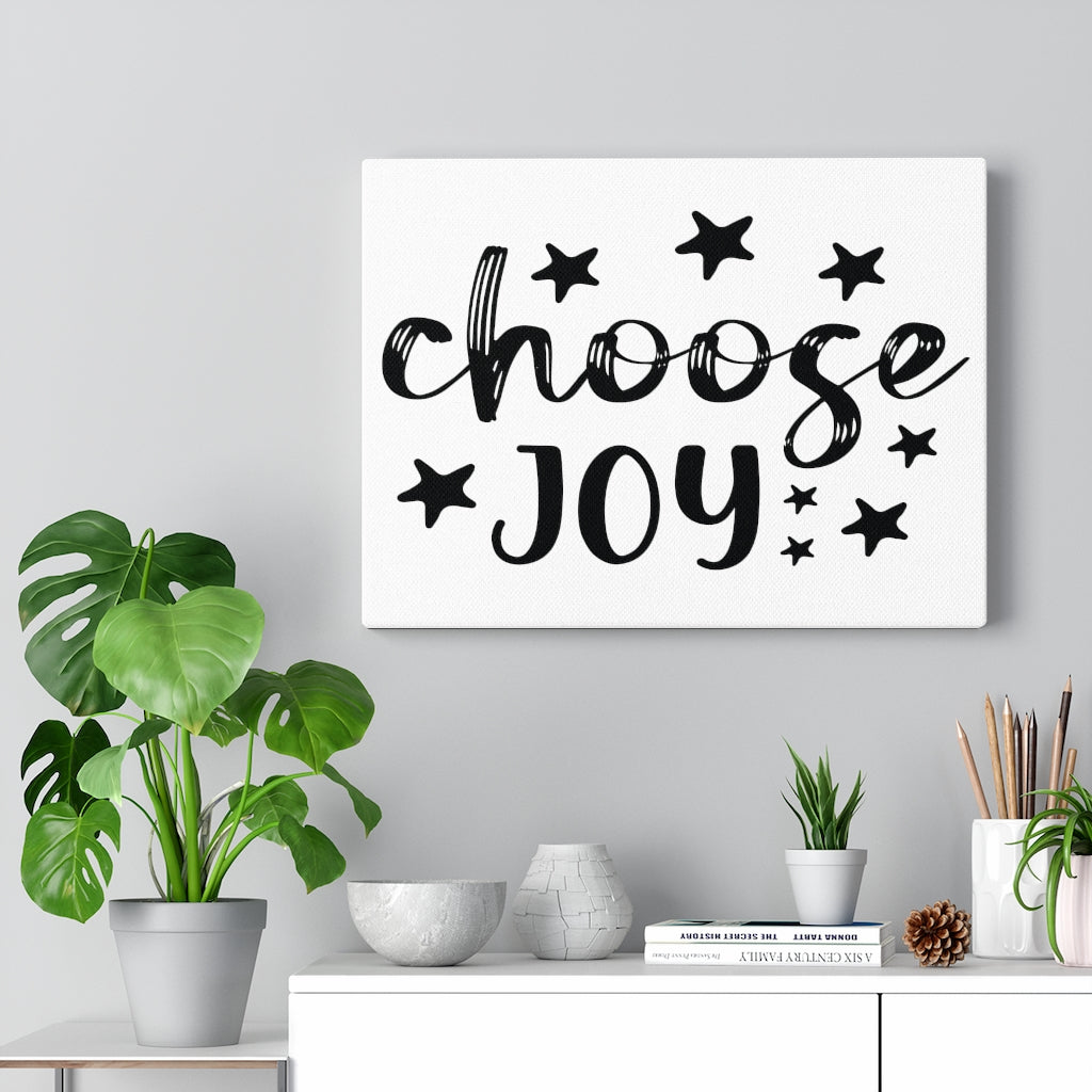 Scripture Walls Inspirational Wall Art Choose Joy Stars Wall Art Motivation Wall Decor for Home Office Gym Inspiring Success Quote Print Ready to Hang Unframed-Express Your Love Gifts
