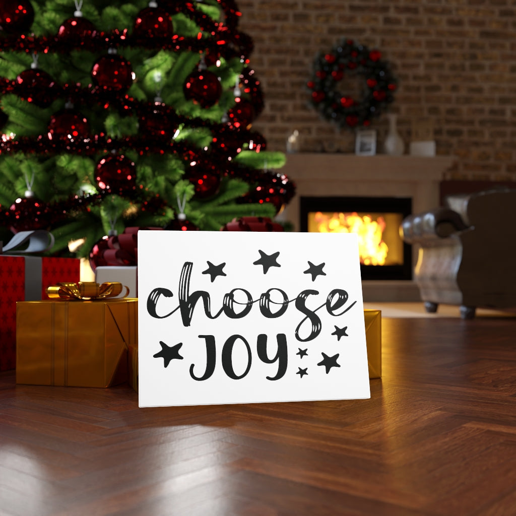 Scripture Walls Inspirational Wall Art Choose Joy Stars Wall Art Motivation Wall Decor for Home Office Gym Inspiring Success Quote Print Ready to Hang Unframed-Express Your Love Gifts