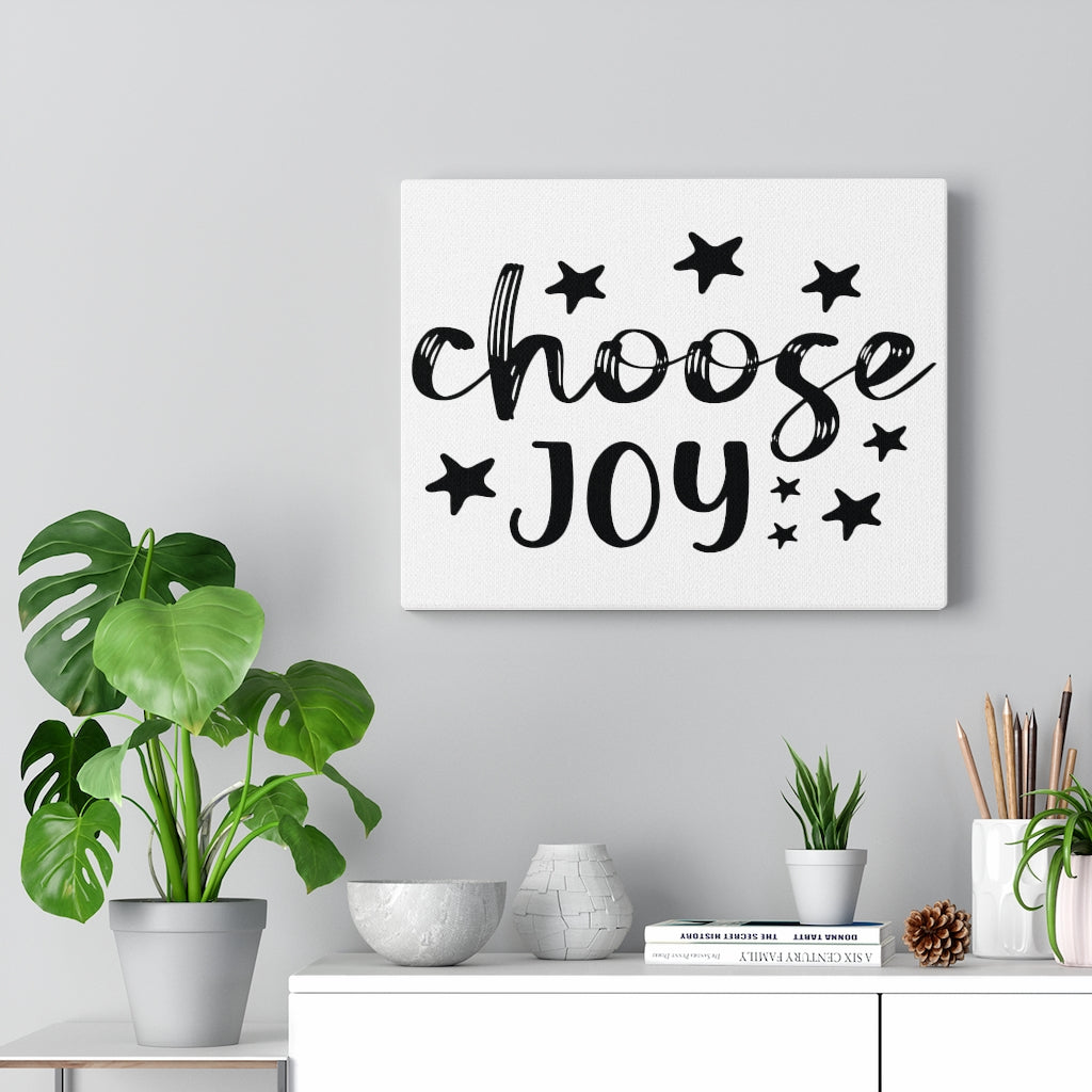Scripture Walls Inspirational Wall Art Choose Joy Stars Wall Art Motivation Wall Decor for Home Office Gym Inspiring Success Quote Print Ready to Hang Unframed-Express Your Love Gifts