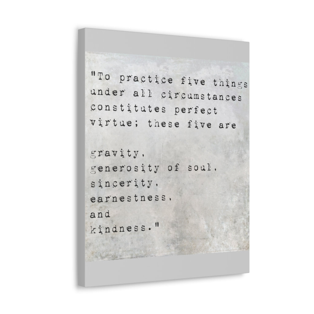 Scripture Walls Inspirational Wall Art Constitutes Perfect Virtue Motivation Wall Decor for Home Office Gym Inspiring Success Quote Print Ready to Hang Unframed-Express Your Love Gifts