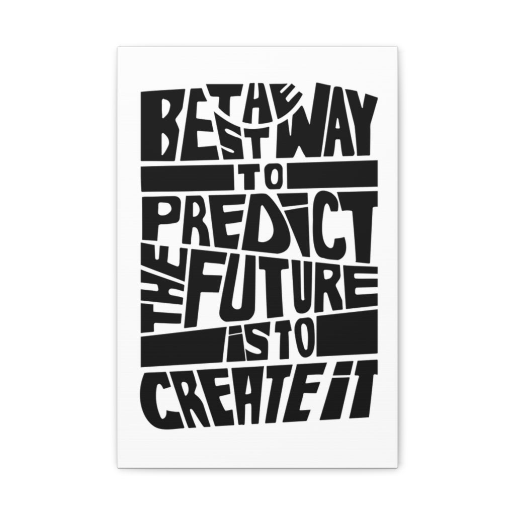 Scripture Walls Inspirational Wall Art Create The Future Motivation Wall Decor for Home Office Gym Inspiring Success Quote Print Ready to Hang Unframed-Express Your Love Gifts