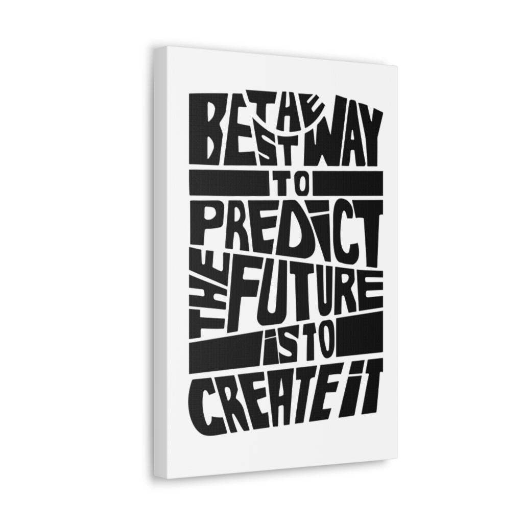 Scripture Walls Inspirational Wall Art Create The Future Motivation Wall Decor for Home Office Gym Inspiring Success Quote Print Ready to Hang Unframed-Express Your Love Gifts