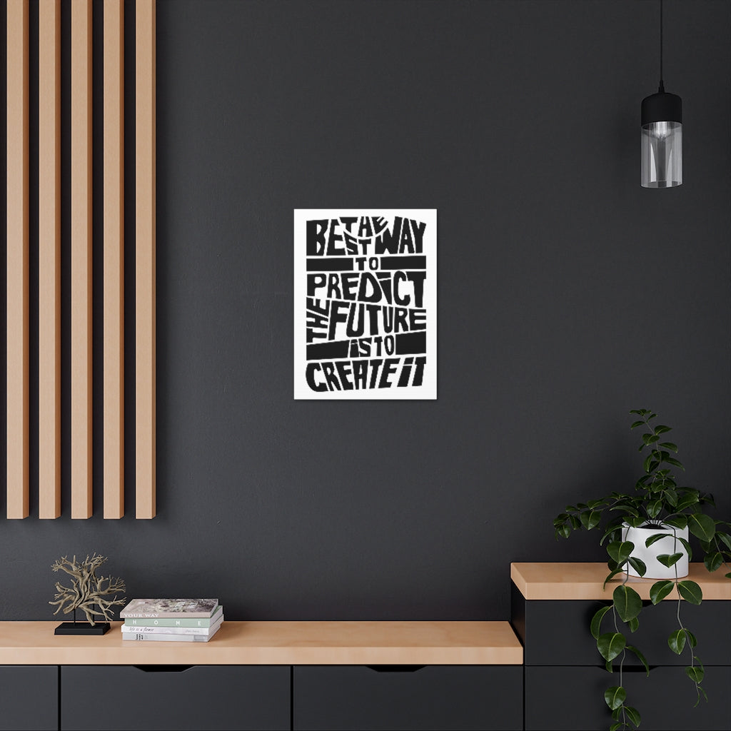 Scripture Walls Inspirational Wall Art Create The Future Motivation Wall Decor for Home Office Gym Inspiring Success Quote Print Ready to Hang Unframed-Express Your Love Gifts