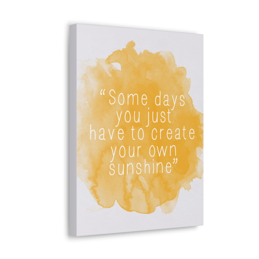 Scripture Walls Inspirational Wall Art Create Your Own Sunshine Motivation Wall Decor for Home Office Gym Inspiring Success Quote Print Ready to Hang Unframed-Express Your Love Gifts