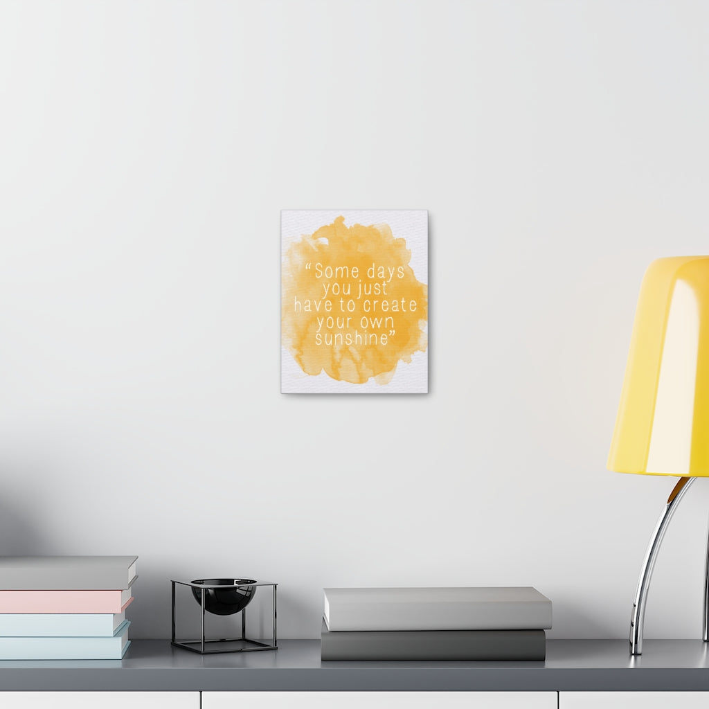 Scripture Walls Inspirational Wall Art Create Your Own Sunshine Motivation Wall Decor for Home Office Gym Inspiring Success Quote Print Ready to Hang Unframed-Express Your Love Gifts