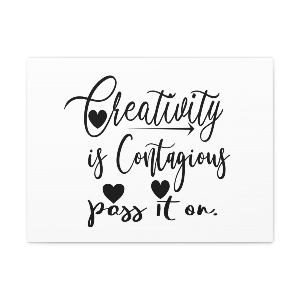 Scripture Walls Inspirational Wall Art Creativity Is Contagious Romans 12:6 Motivation Wall Decor for Home Office Gym Inspiring Success Quote Print Ready to Hang Unframed-Express Your Love Gifts