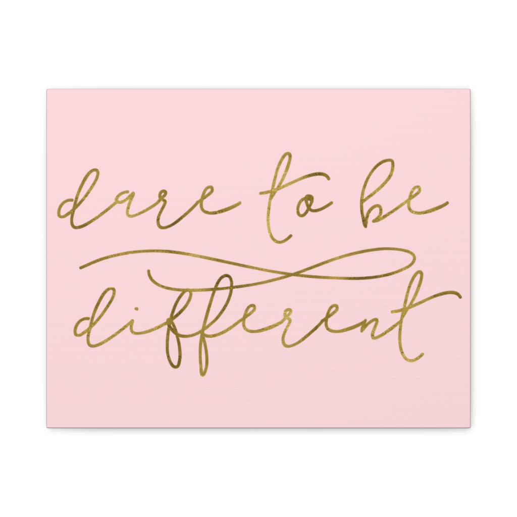 Scripture Walls Inspirational Wall Art Dare To Be Different Motivation Wall Decor for Home Office Gym Inspiring Success Quote Print Ready t Unframed-Express Your Love Gifts