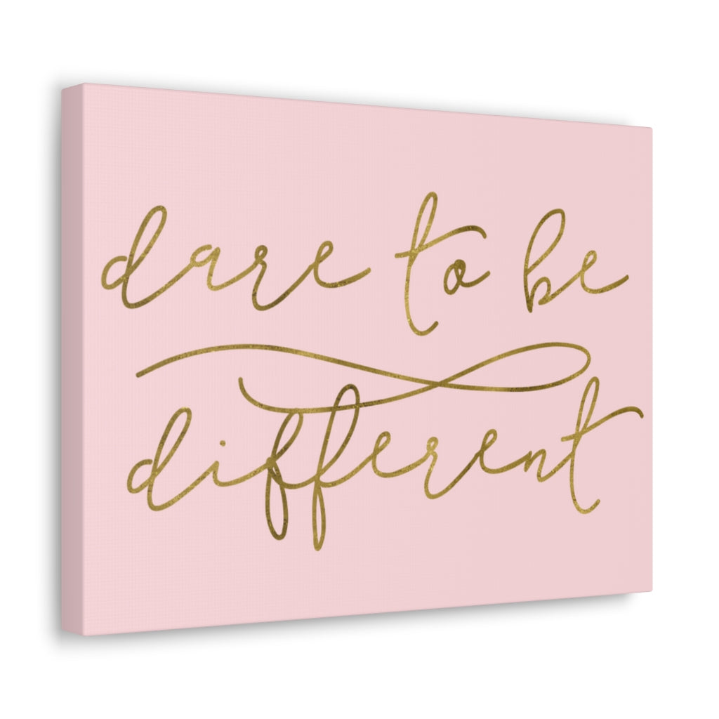 Scripture Walls Inspirational Wall Art Dare To Be Different Motivation Wall Decor for Home Office Gym Inspiring Success Quote Print Ready t Unframed-Express Your Love Gifts