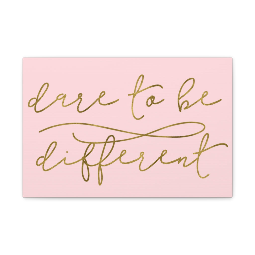 Scripture Walls Inspirational Wall Art Dare To Be Different Motivation Wall Decor for Home Office Gym Inspiring Success Quote Print Ready t Unframed-Express Your Love Gifts