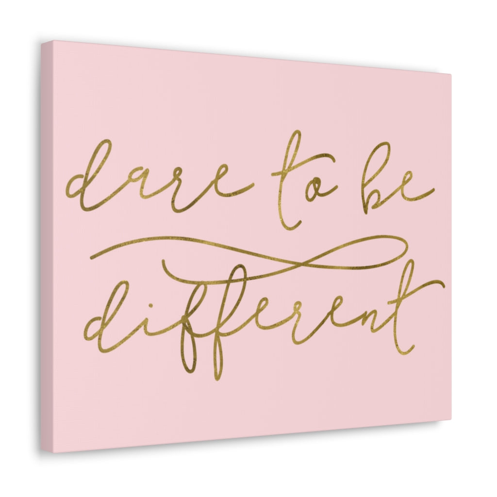 Scripture Walls Inspirational Wall Art Dare To Be Different Motivation Wall Decor for Home Office Gym Inspiring Success Quote Print Ready t Unframed-Express Your Love Gifts