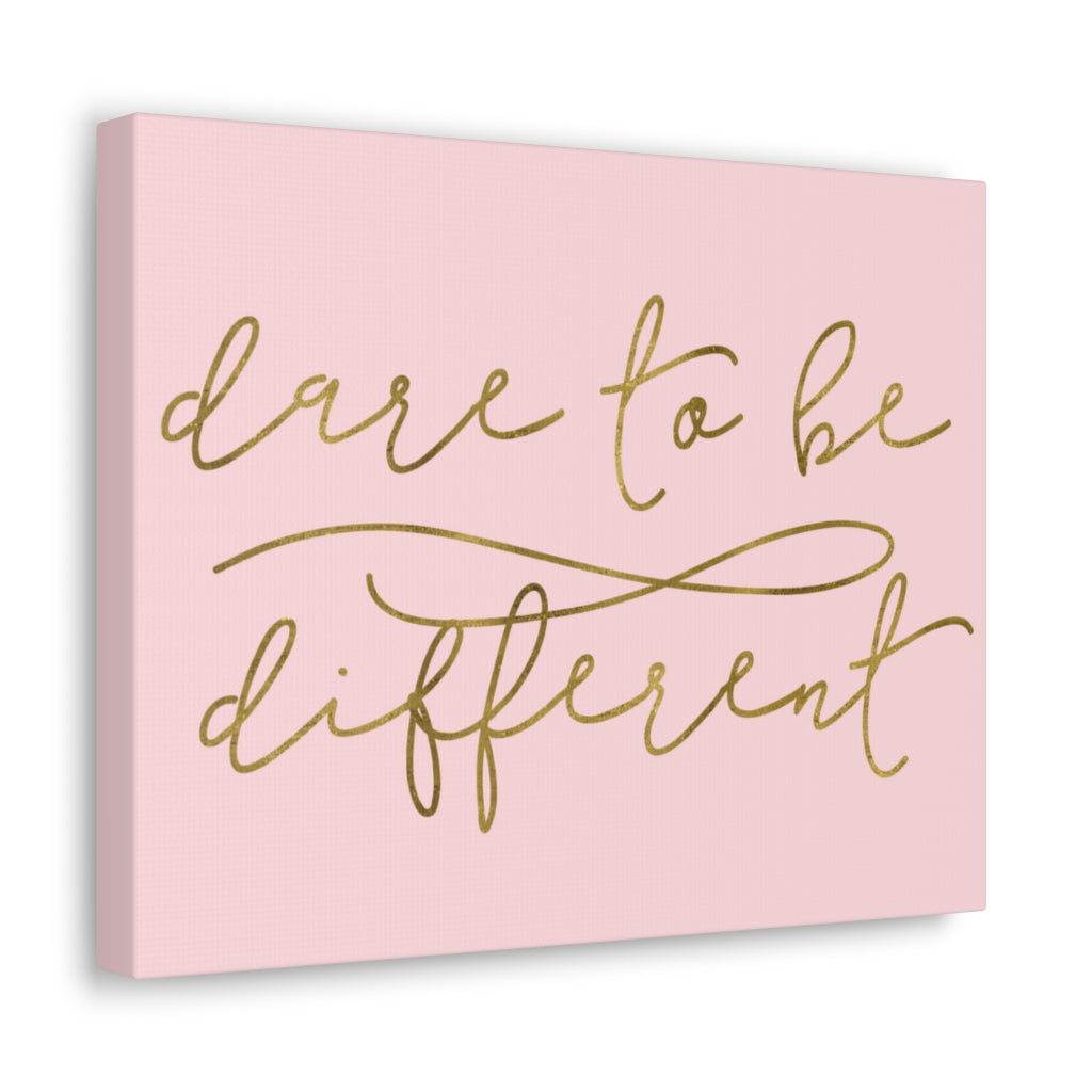 Scripture Walls Inspirational Wall Art Dare To Be Different Motivation Wall Decor for Home Office Gym Inspiring Success Quote Print Ready t Unframed-Express Your Love Gifts