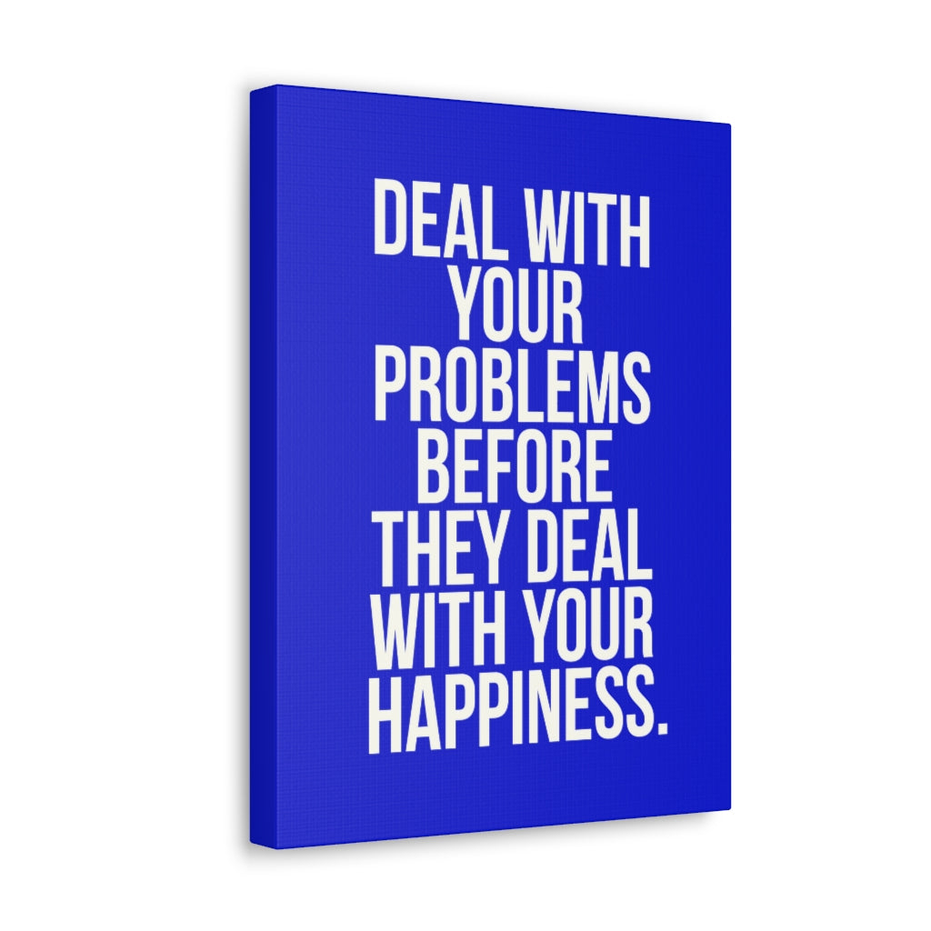 Scripture Walls Inspirational Wall Art Deal With Your Problems Motivation Wall Decor for Home Office Gym Inspiring Success Quote Print Ready to Hang Unframed-Express Your Love Gifts