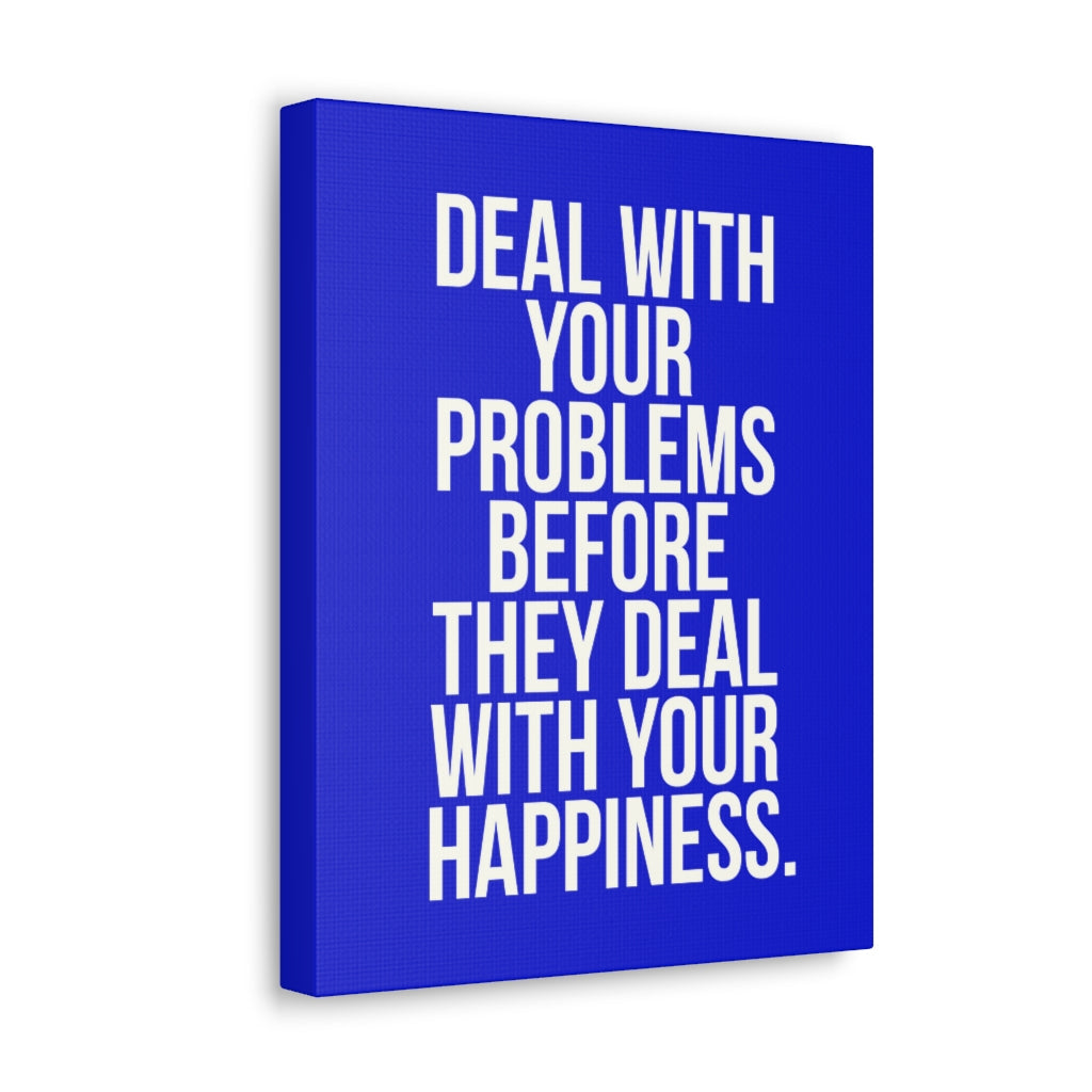 Scripture Walls Inspirational Wall Art Deal With Your Problems Motivation Wall Decor for Home Office Gym Inspiring Success Quote Print Ready to Hang Unframed-Express Your Love Gifts